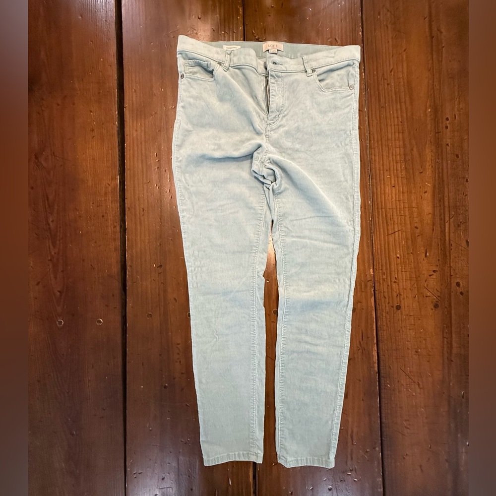 Loft Corduroy Modern Skinny Pants